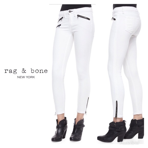 RAG & BONE | White Skinny “Legging” jeans - Picture 1 of 12
